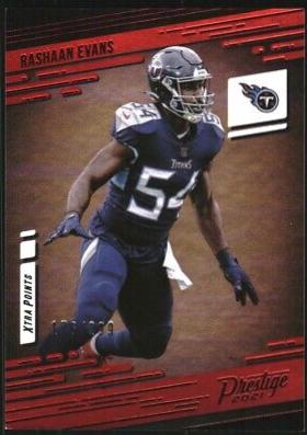 Rashaan Evans [Xtra Points Premium Red] #180