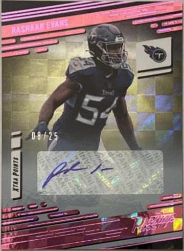 Rashaan Evans [Xtra Points Signature Premium Pink] #180