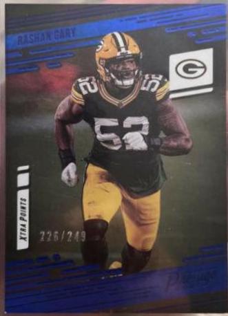 Rashan Gary [Xtra Points Premium Blue] #106