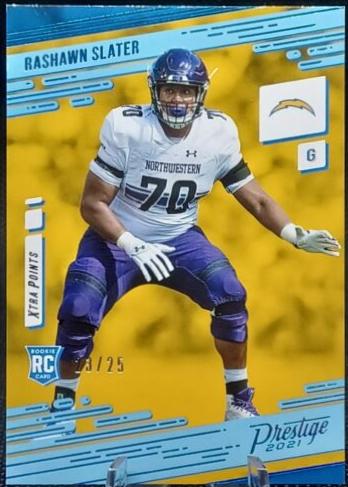 Rashawn Slater [Xtra Points Platinum] #255