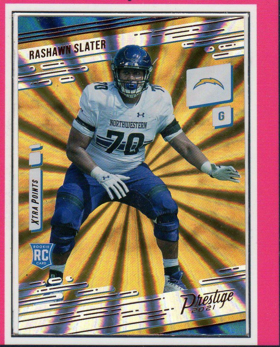 Rashawn Slater [Xtra Points Sunburst] #255