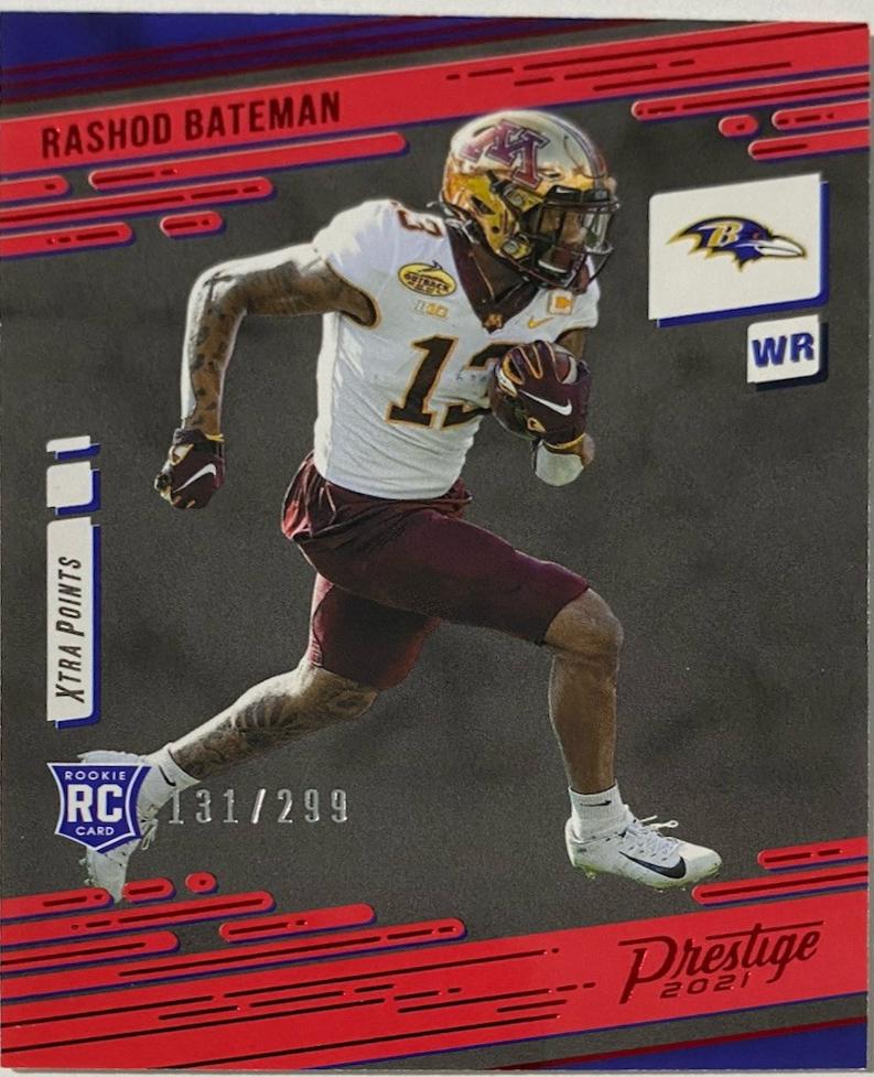 Rashod Bateman [Xtra Points Premium Red] #215