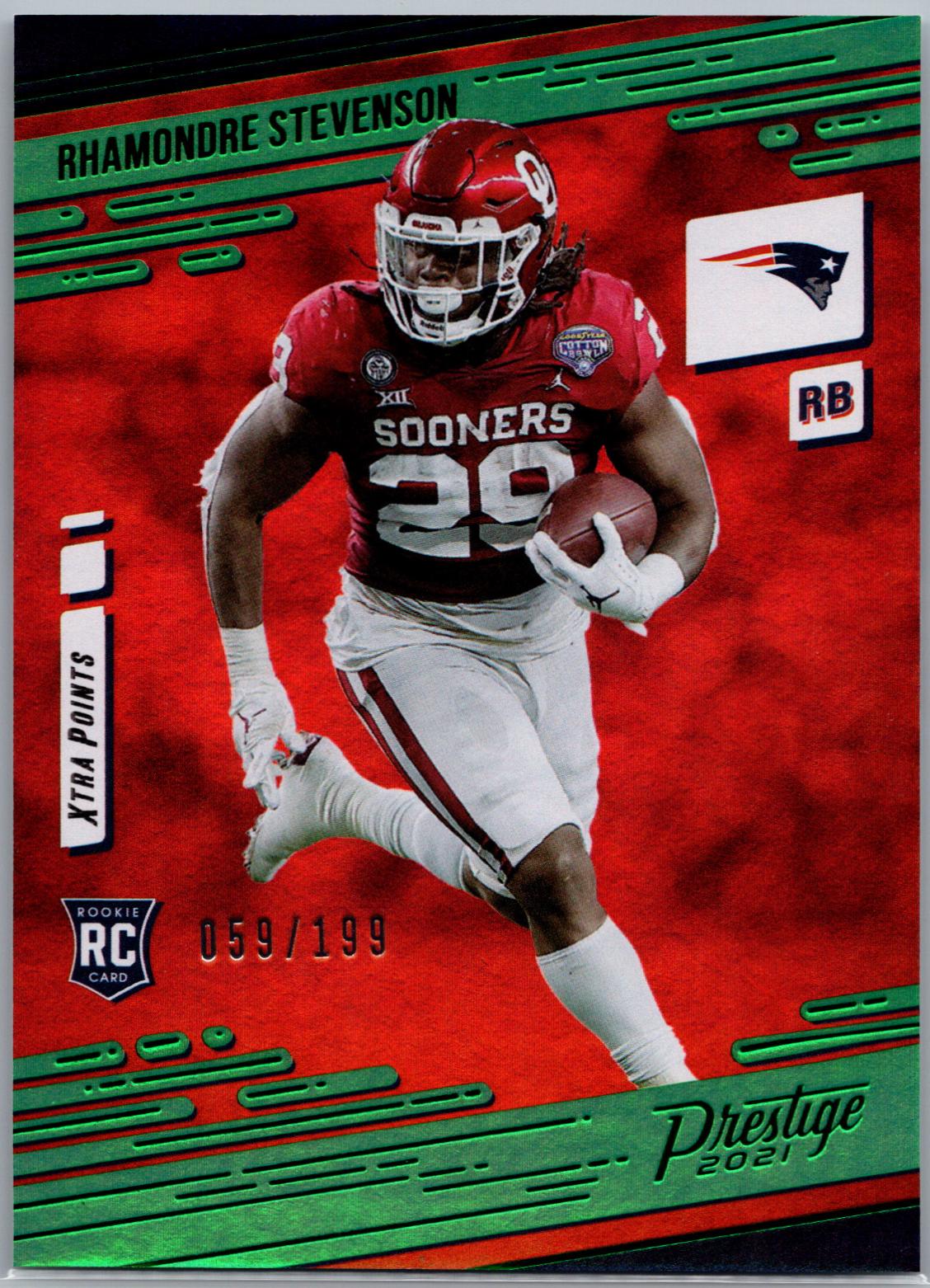 Rhamondre Stevenson [Xtra Points Premium Green] #278