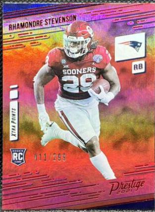 Rhamondre Stevenson [Xtra Points Premium Red] #278
