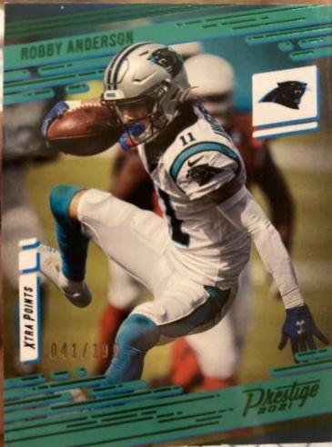 Robby Anderson [Xtra Points Premium Green] #76