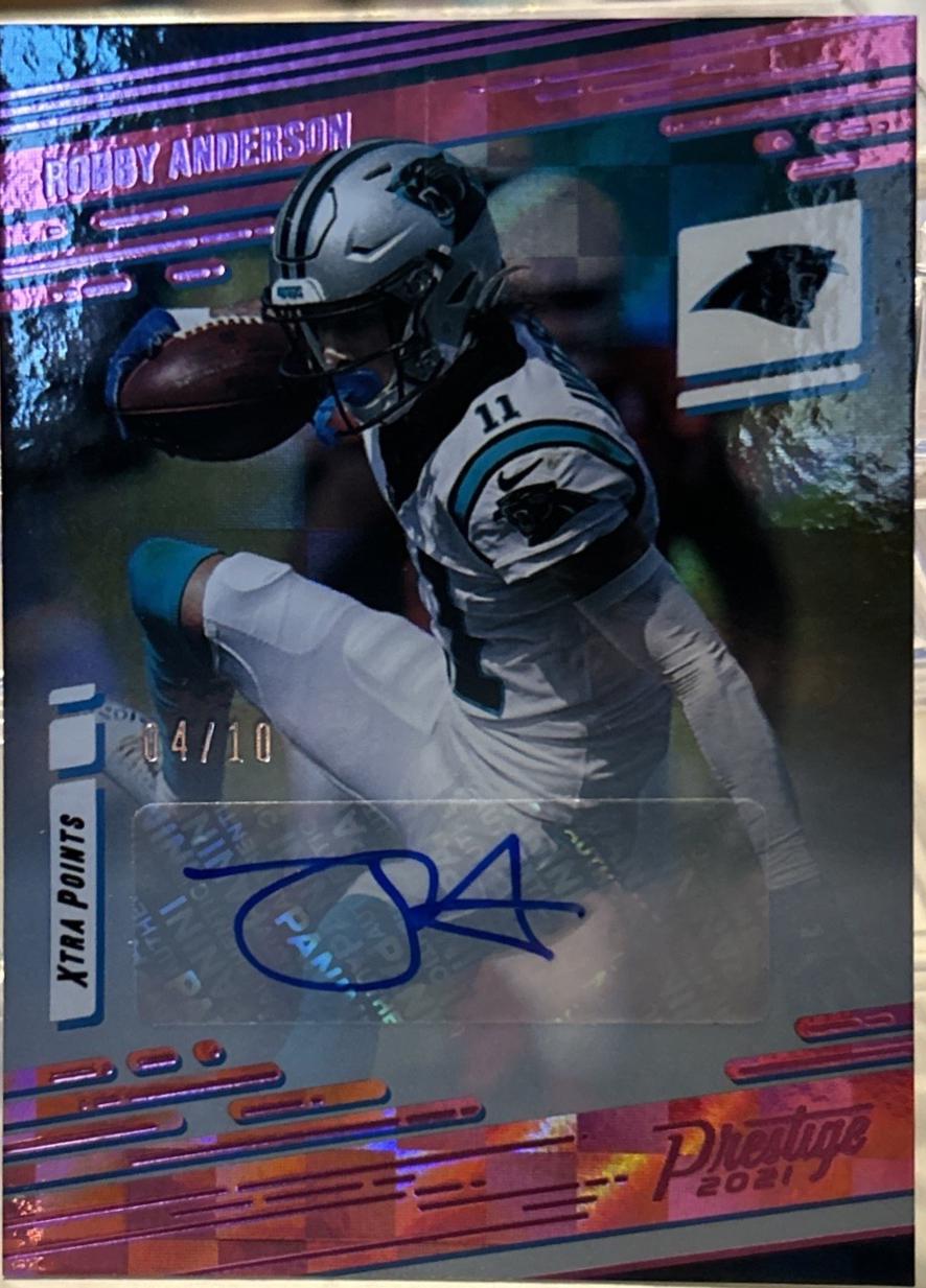 Robby Anderson [Xtra Points Signature Premium Pink] #76
