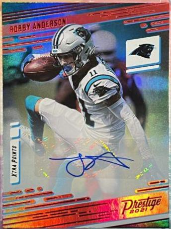 Robby Anderson [Xtra Points Signature Premium Platinum] #76