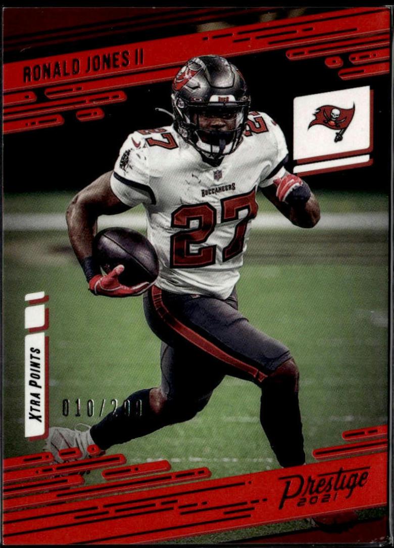 Ronald Jones II [Xtra Points Premium Red] #185