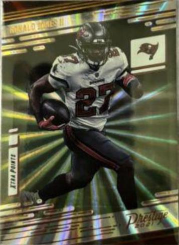 Ronald Jones II [Xtra Points Sunburst] #185