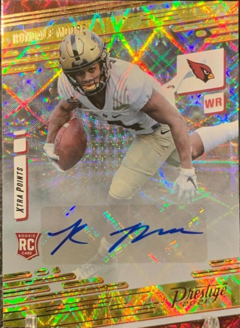 Rondale Moore [Xtra Points Signature Premium Gold] #220