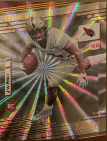 Rondale Moore [Xtra Points Sunburst] #220