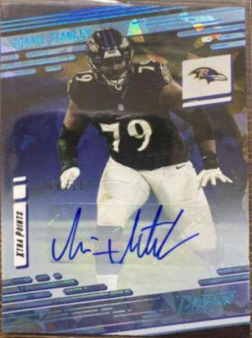 Ronnie Stanley [Xtra Points Signature Premium Platinum] #21
