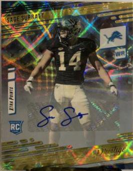 Sage Surratt [Xtra Points Signature Premium Gold] #235