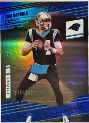 Sam Darnold [Xtra Points Premium Blue] #166