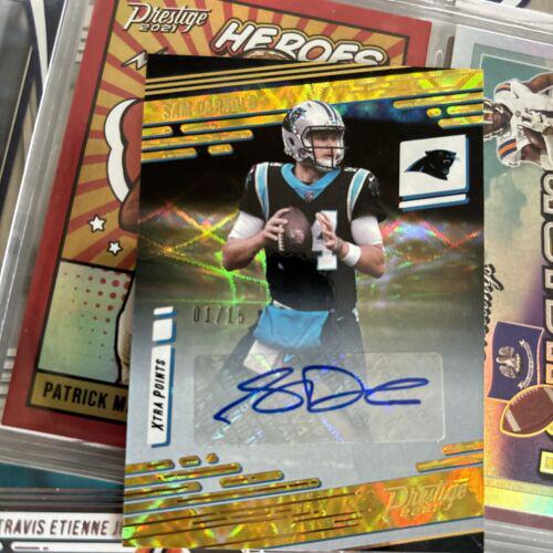 Sam Darnold [Xtra Points Signature Premium Gold] #166