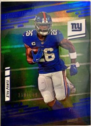 Saquon Barkley [Xtra Points Blue] #60