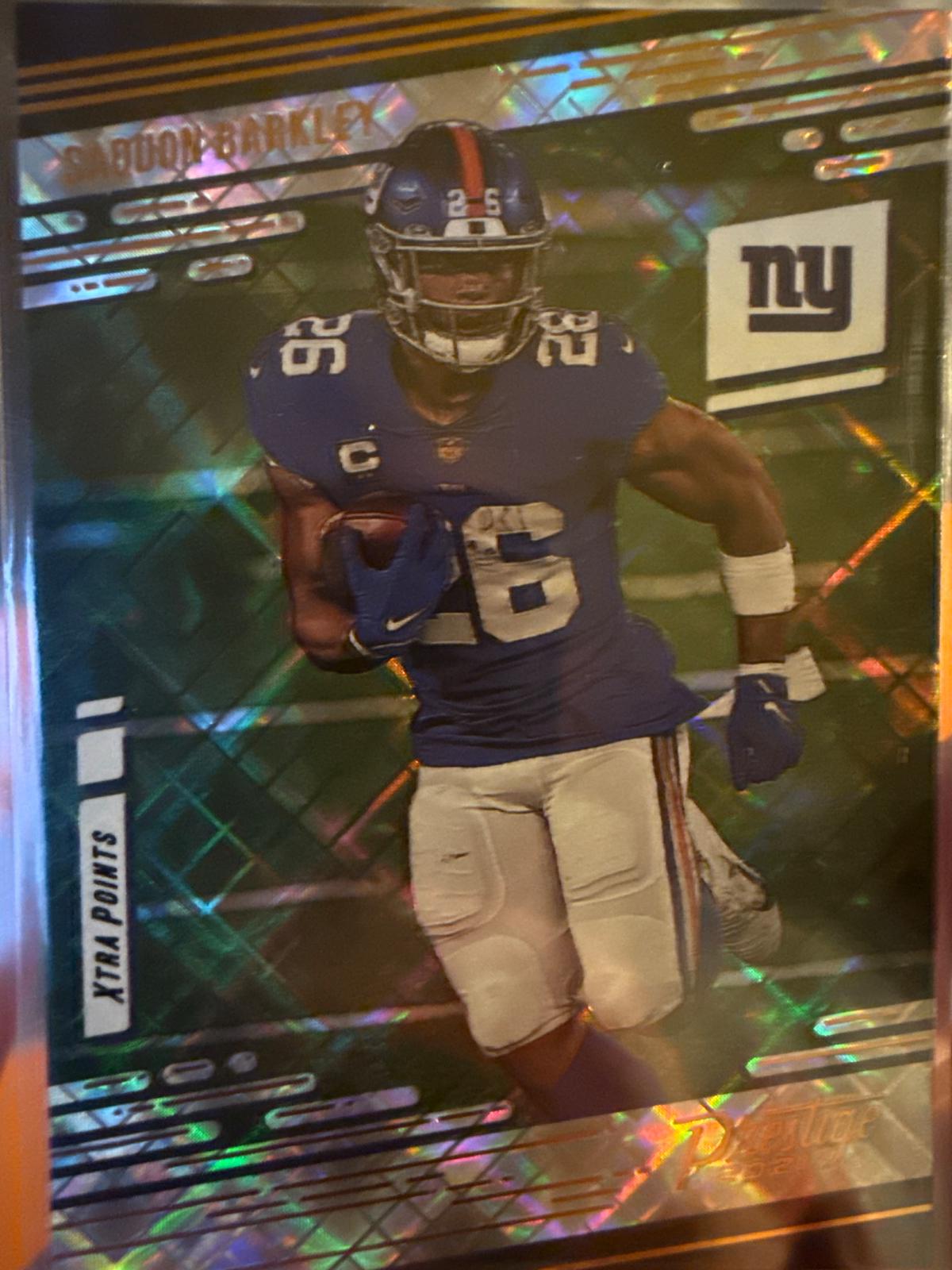 Saquon Barkley [Xtra Points Diamond] #60