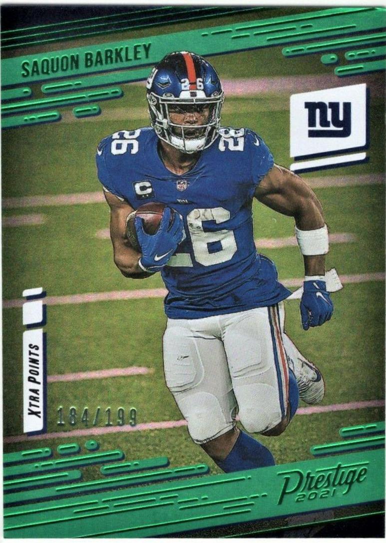 Saquon Barkley [Xtra Points Green] #60