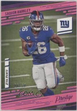 Saquon Barkley [Xtra Points Pink] #60