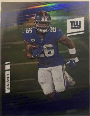 Saquon Barkley [Xtra Points Premium Blue] #60
