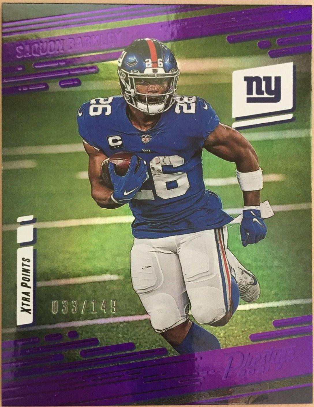Saquon Barkley [Xtra Points Premium Purple] #60