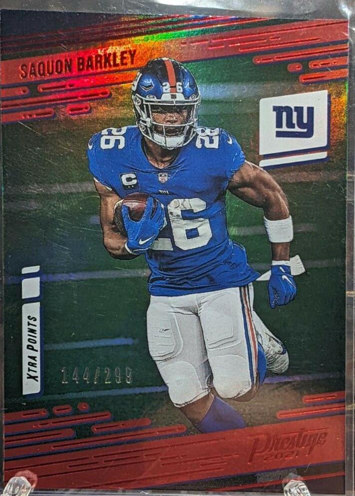 Saquon Barkley [Xtra Points Premium Red] #60
