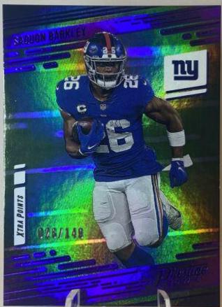 Saquon Barkley [Xtra Points Purple] #60