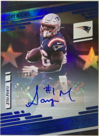 Sony Michel [Xtra Points Blue] #114