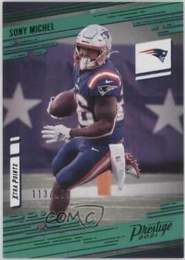 Sony Michel [Xtra Points Green] #114