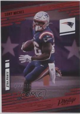 Sony Michel [Xtra Points Premium Red] #114