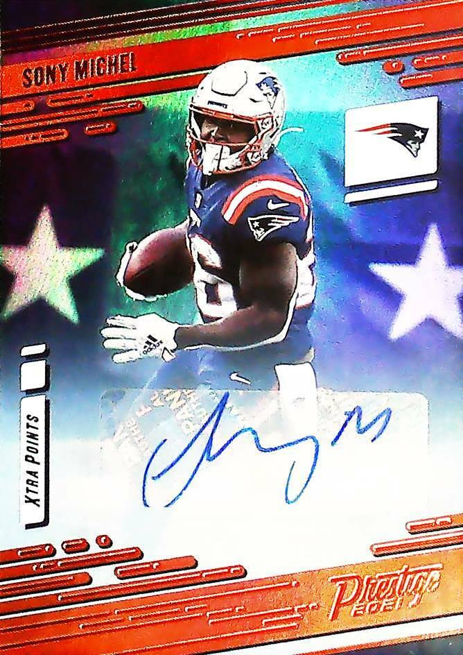 Sony Michel [Xtra Points Red] #114