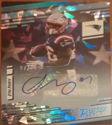 Sony Michel [Xtra Points Signature Premium Platinum] #114
