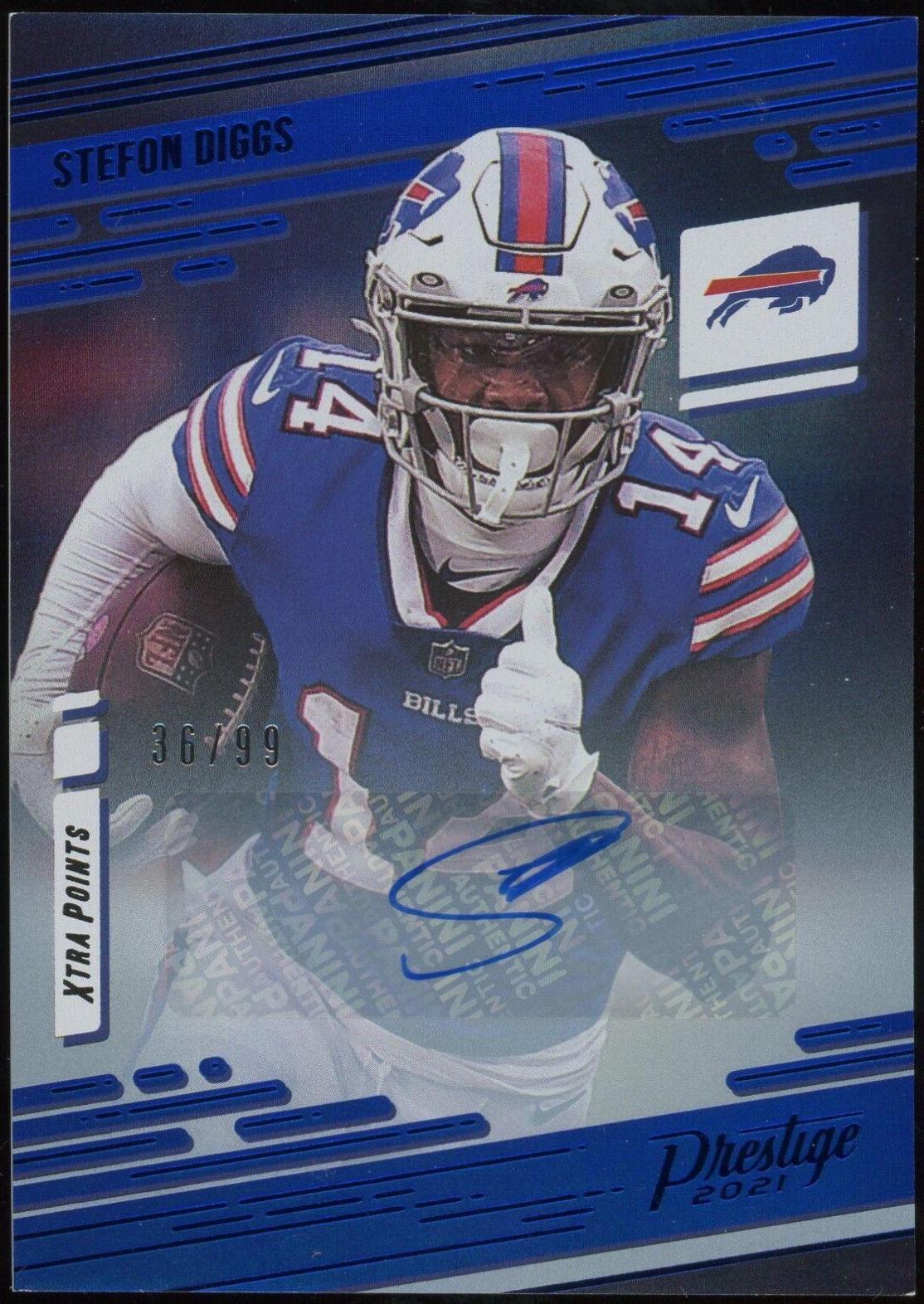Stefon Diggs [Xtra Points Signature Premium Blue] #14