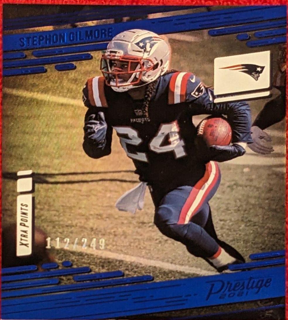 Stephon Gilmore [Xtra Points Premium Blue] #118