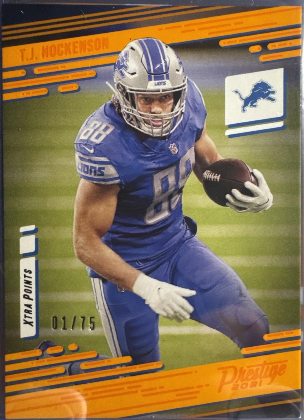 T. J. Hockenson [Xtra Points Premium Orange] #53