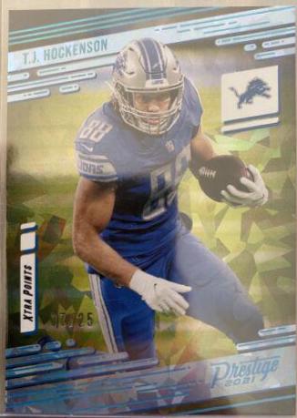 T. J. Hockenson [Xtra Points Premium Platinum] #53