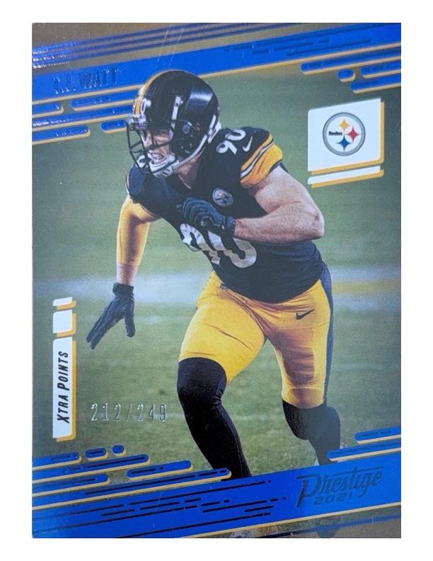 T. J. Watt [Xtra Points Premium Blue] #172