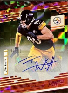 T. J. Watt [Xtra Points Signature Premium Pink] #172