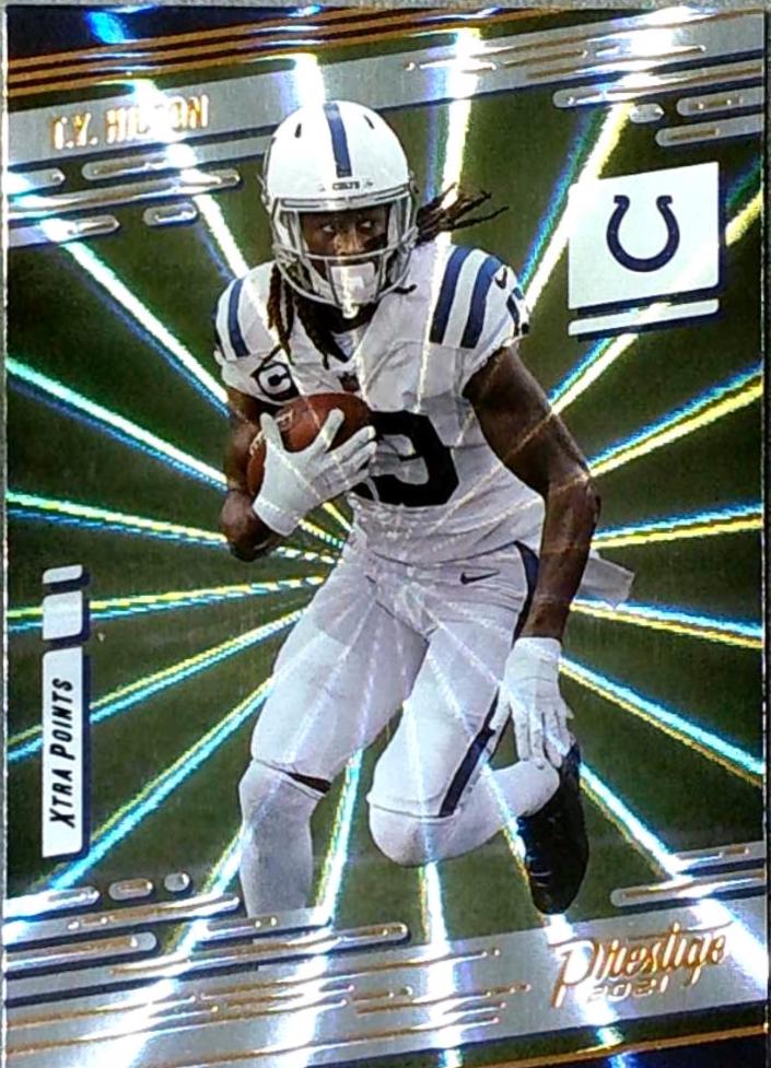 T. Y. Hilton [Xtra Points Sunburst] #81