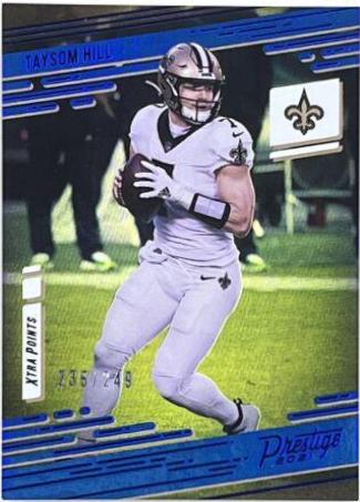 Taysom Hill [Xtra Points Premium Blue] #134