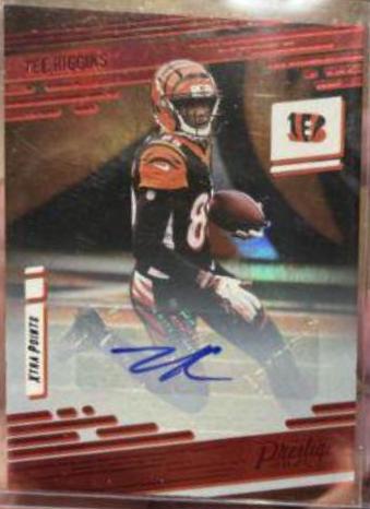 Tee Higgins [Xtra Points Signature Premium Platinum] #70