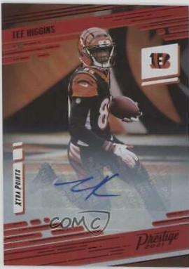 Tee Higgins [Xtra Points Signature Premium Red] #70