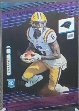 Terrace Marshall Jr. [Xtra Points Purple] #216