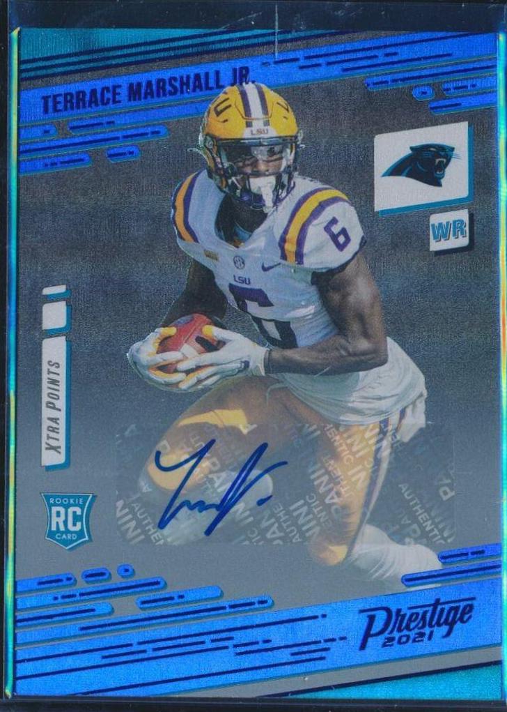 Terrace Marshall Jr. [Xtra Points Signature Premium Blue] #216