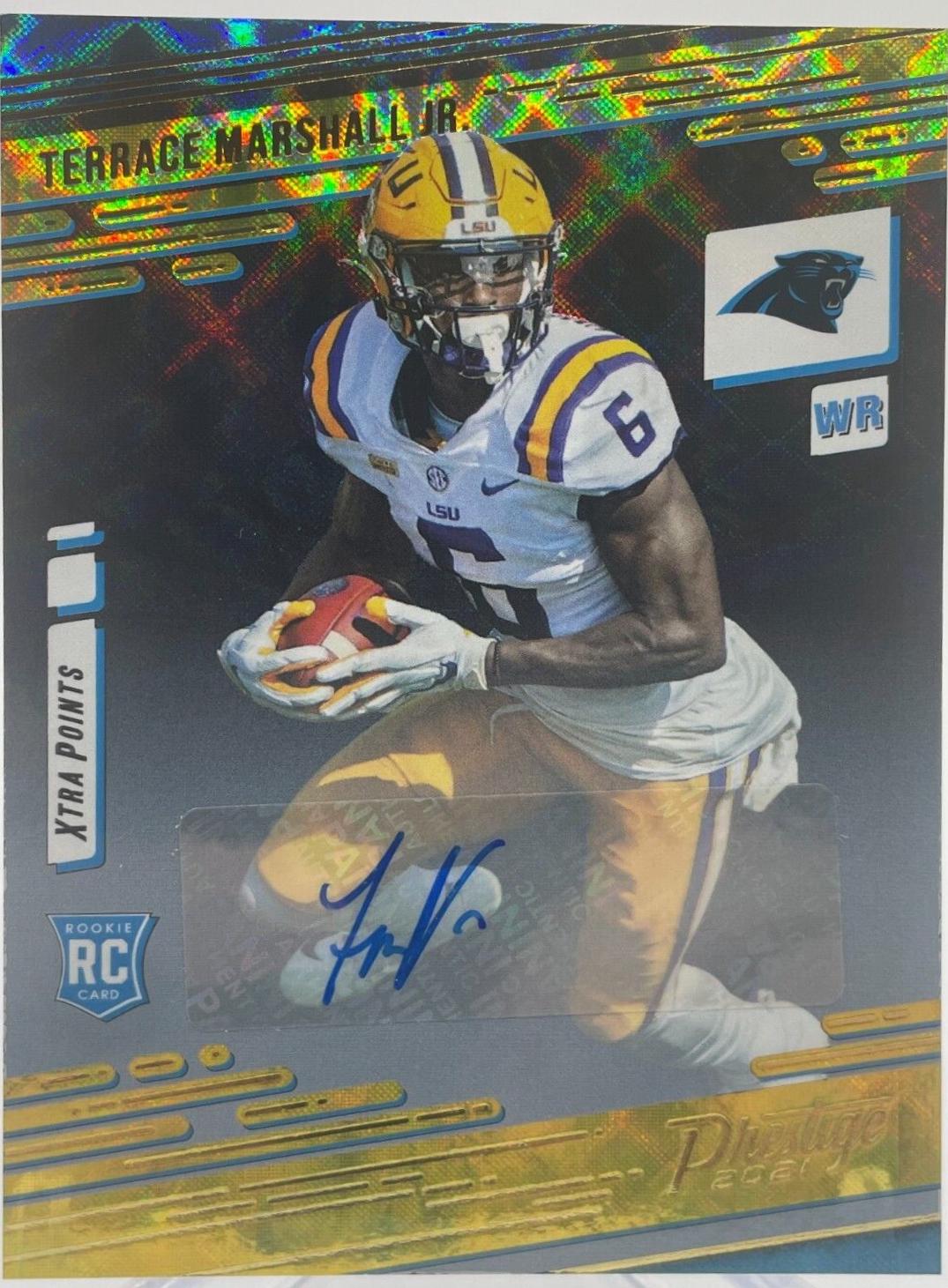 Terrace Marshall Jr. [Xtra Points Signature Premium Gold] #216