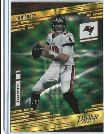 Tom Brady [Xtra Points Premium Gold] #184