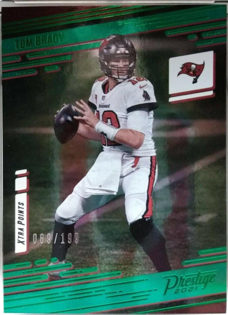 Tom Brady [Xtra Points Premium Green] #184