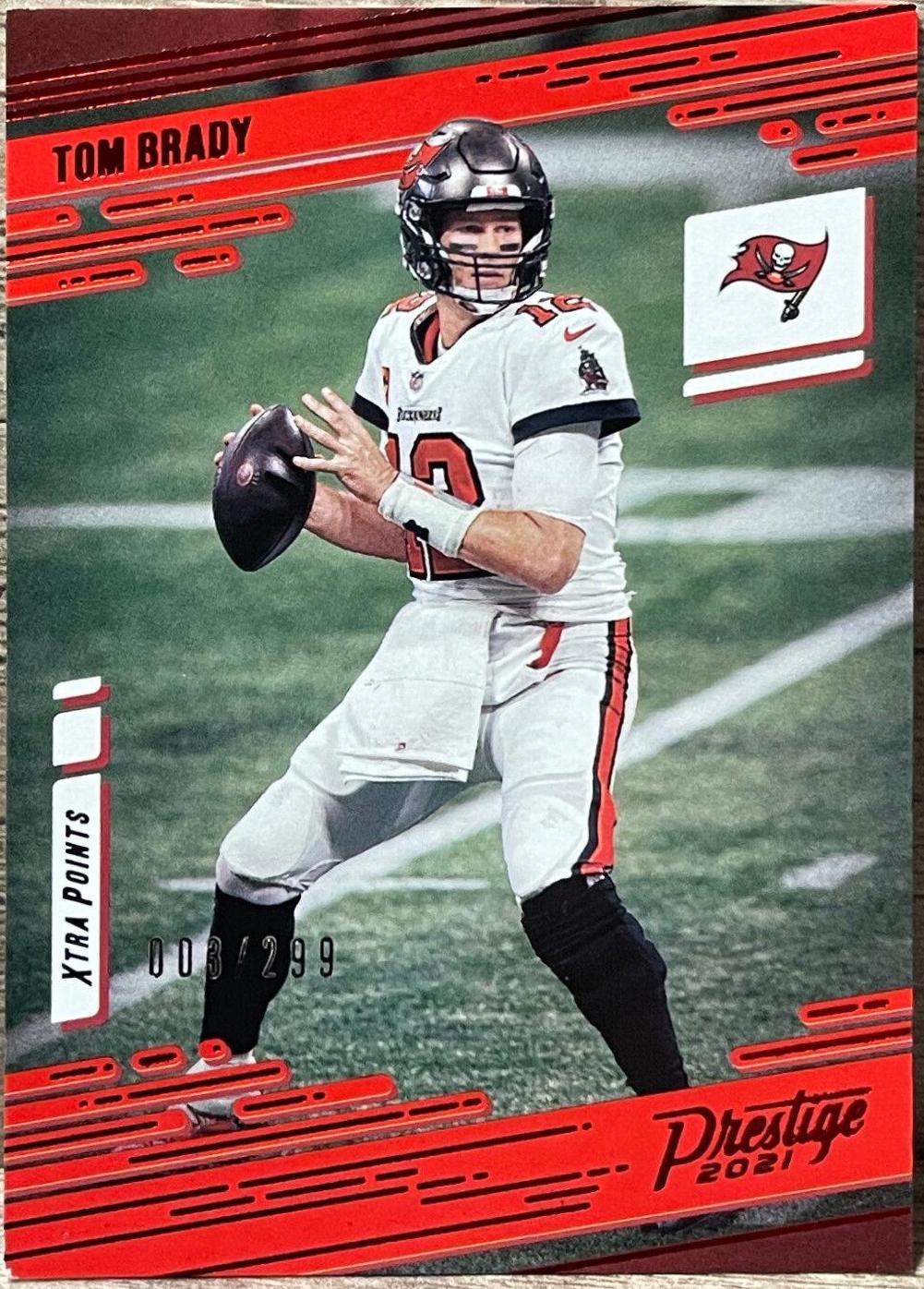 Tom Brady [Xtra Points Premium Red] #184