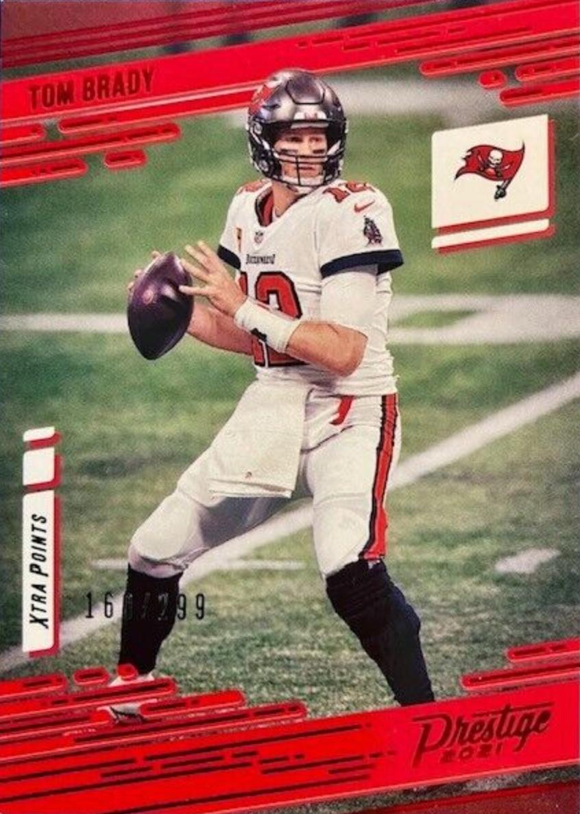 Tom Brady [Xtra Points Red] #184