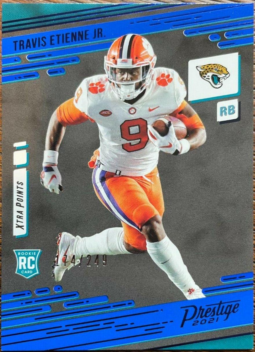 Travis Etienne Jr. [Xtra Points Blue] #208